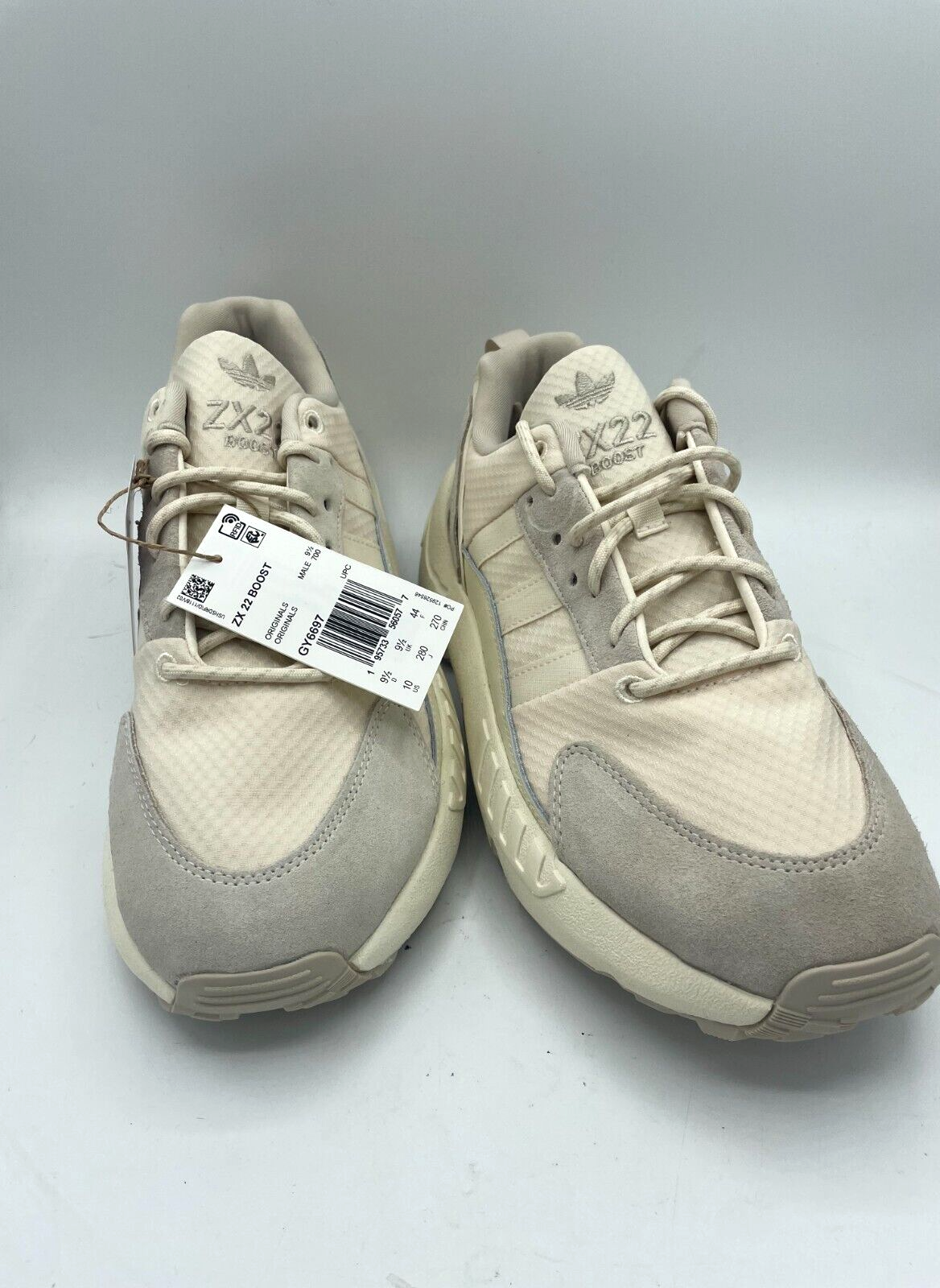 22·͜·♡ New Adidas Originals ZX 22 Boost Shoes Sneakers - Cream