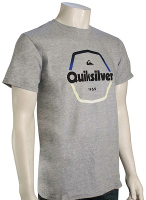 

Футболка Quiksilver Hard Wire — Athletic Heather — новинка, Grey