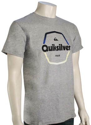 Футболка Quiksilver Hard Wire — Athletic Heather — новинка