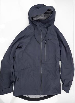 Armada Evers 3L Gore-Tex Snow Jacket Shell Coat Men's L Hooded Black Ski 