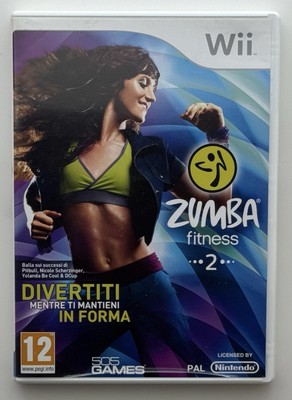 WII ZUMBA FITNESS 2 GIOCO NINTENDO WII ITA COMPLETO game Ita box book