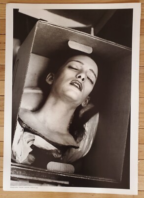 Helmut Newton Genuine Sumo Photo Print 20x27 Winona Ryder, Dracula, Burbank 1992