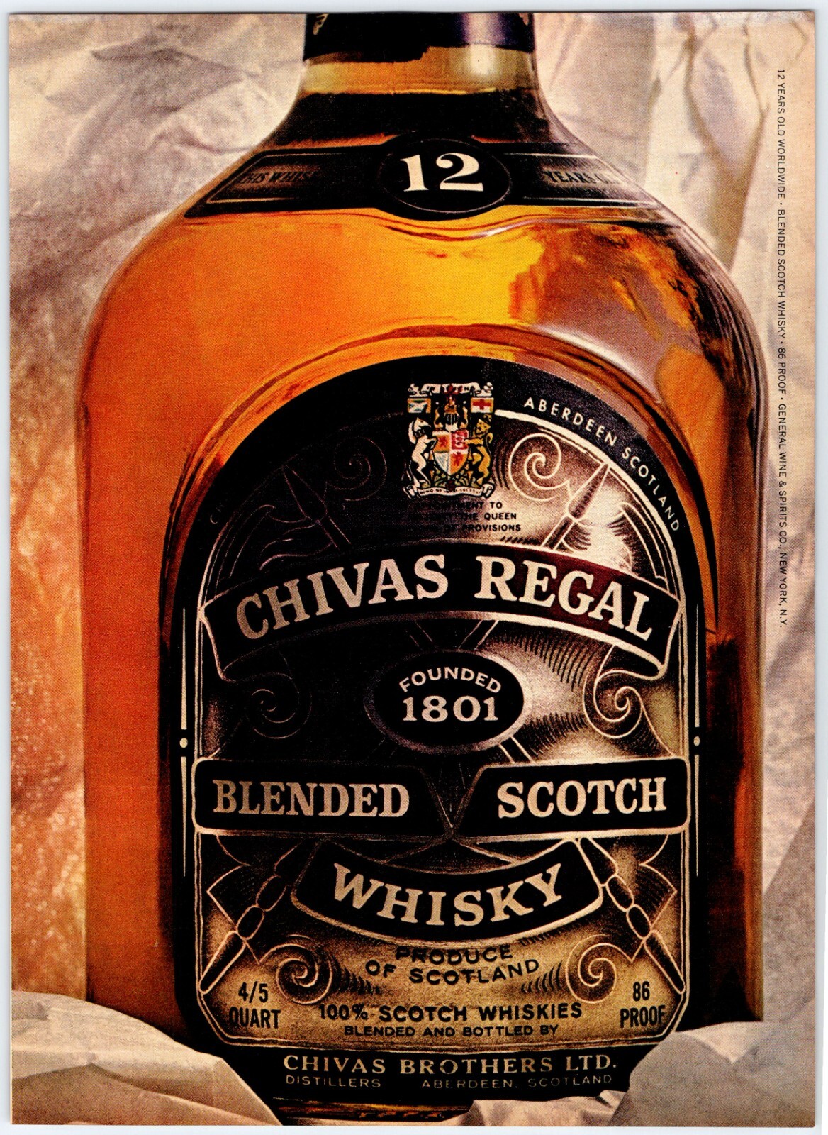 未開30年物！CHIVAS REGAL 1801  12years 売れ筋商品 未開30年物！CHIVAS REGAL 1801 12years（楽天市場