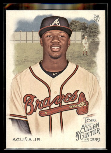 2019 Topps Allen & Ginter X【R Acuna Jr.】 2019 Topps Allen & Ginter Base Set #25 Ronald Acuna Jr