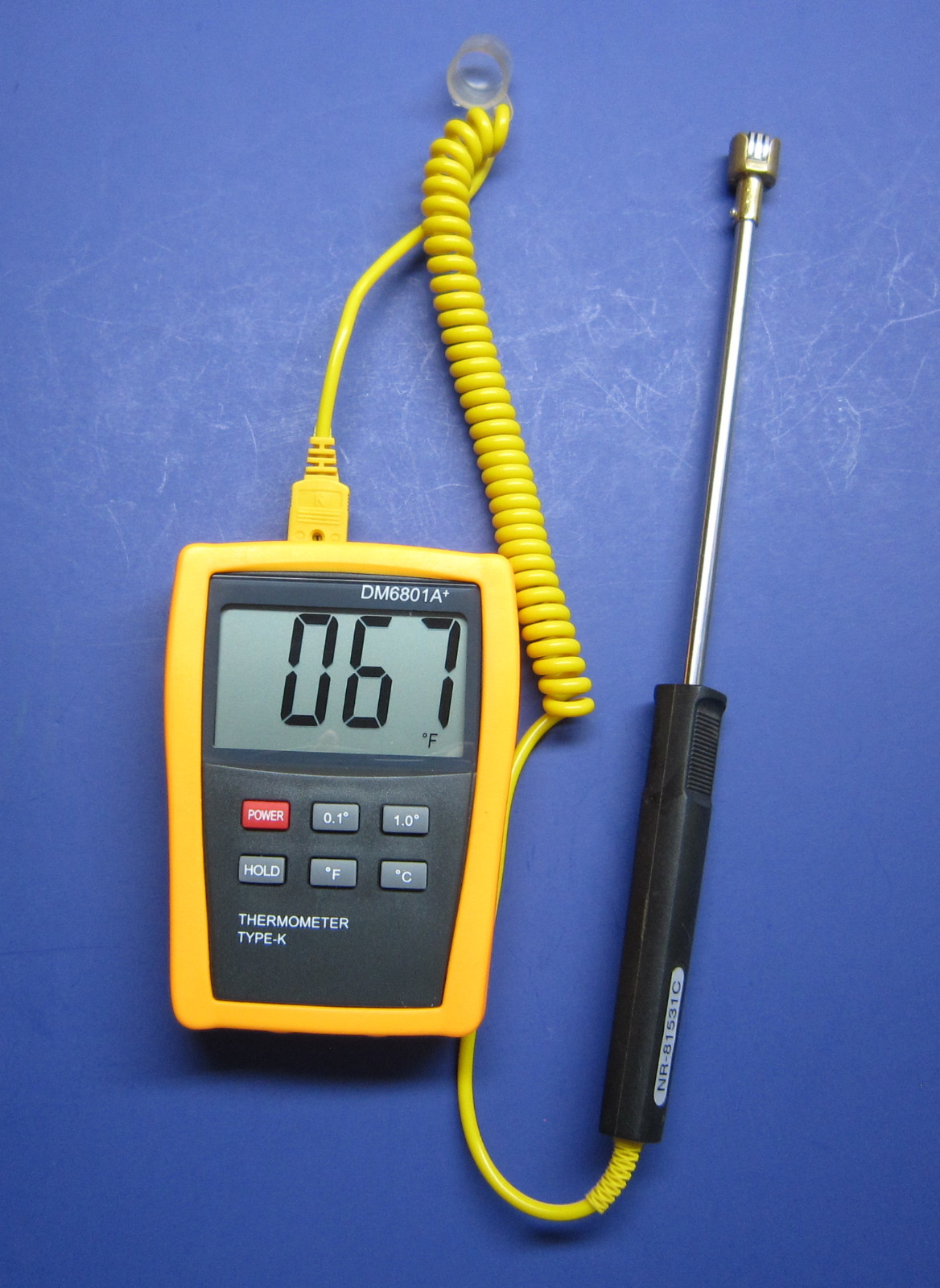 Digital K-type Thermometer w. Surface Thermocouple Welding and Metalworking SF-2
