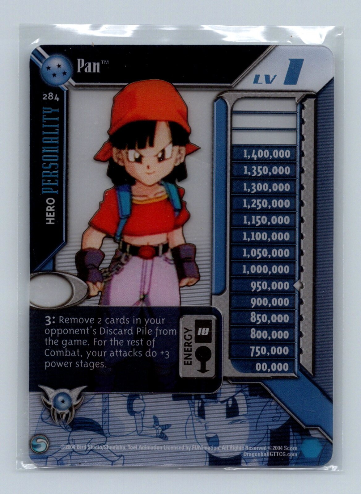 Dragon Ball GT TCG - Pan 284 - Hi-Tech Personality - Shadow