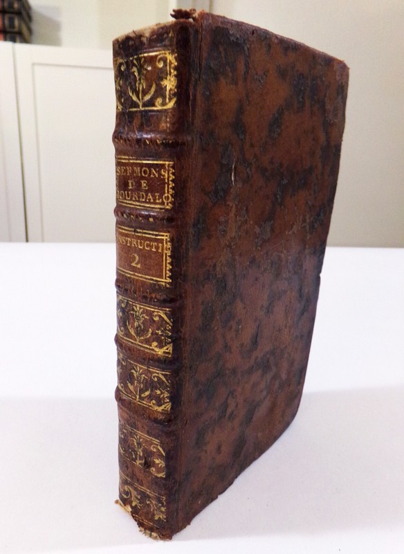 Bourdaloue / Exhortations Et Instructions Chretiennes T2 / 1758 Bruyset Ponthus
