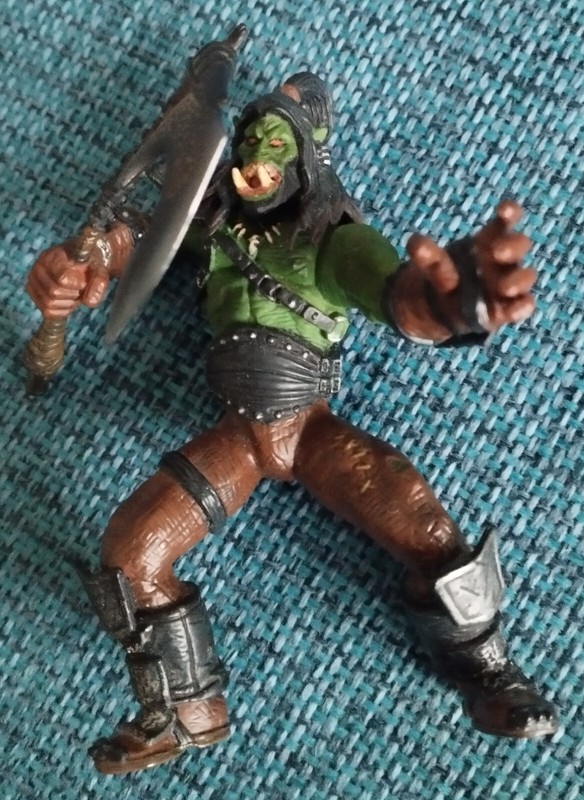 Warcraft 3 Figur Grom Hellscream Ork Orc Toycom Blizzard