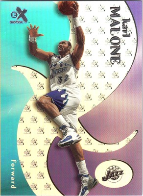 1999-00 Skybox E-X Karl Malone Utah Jazz #49