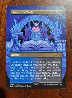 Lim-Dul's Vault x1 MTG 30th Anniversary Secret Lair Magic Near Mint NM English