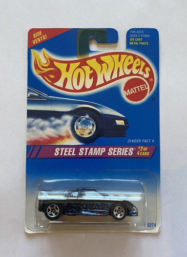 1994 Hot Wheels #287 - ZENDER FACT 4 - Steel Stamp Series 2