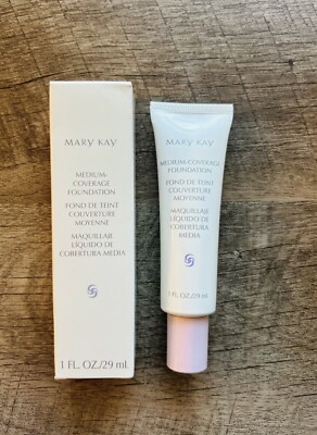 MARY KAY Medium Coverage Foundation Ivory 100  NIB!!