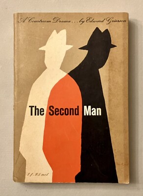 Rare Paul Rand cover design, The Second Man by Edward Grierson, only one online