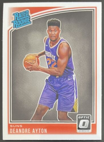 Deandre Ayton 2018-19 Donruss Optic Rated Rookie Basketball Card RC # 157. rookie card picture