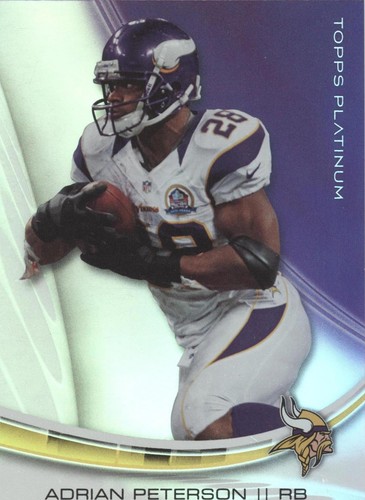2013 Topps Platinum Adrian Peterson #97