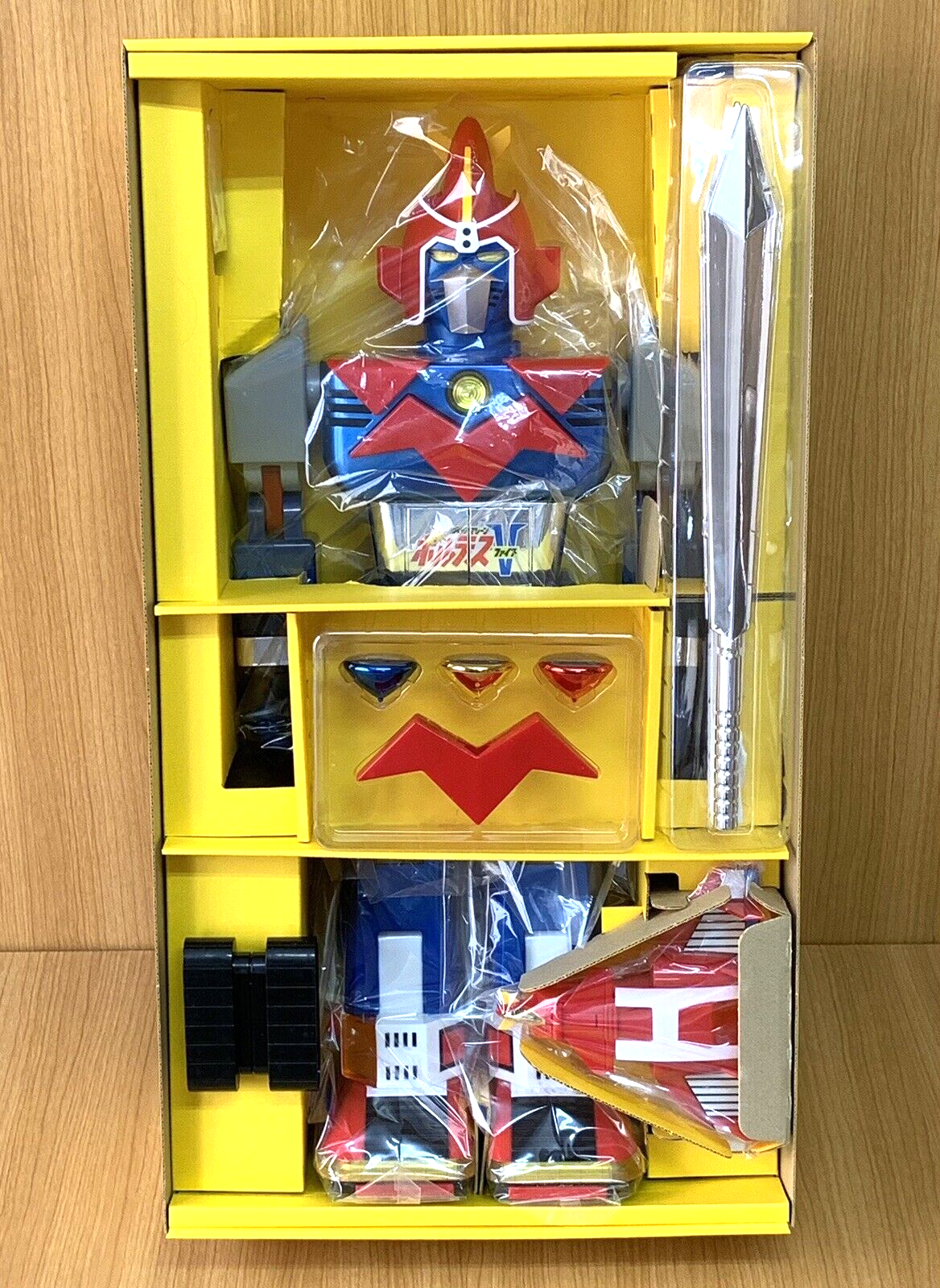 未使用『MAIZE ボルテスV 52cm ビッグスケール 』 20180317 Toy review Maize Toysmen Series 003 52cm Jumbo Voltes V V