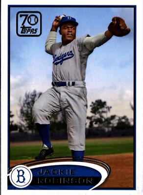 2021 Topps Update #70YT-62 Jackie Robinson 70 Years of Topps