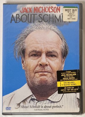 ABOUT SCHMIDT - Jack Nicholson DVD NEW/SEALED