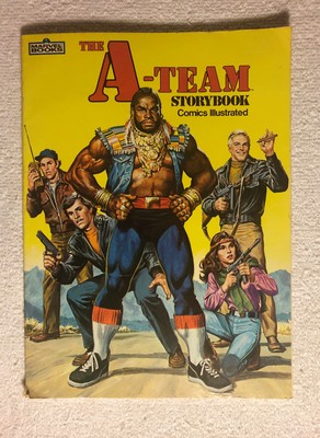 1983 Marvel Books The A-Team Story Book Comics Illustrated Mr. T
