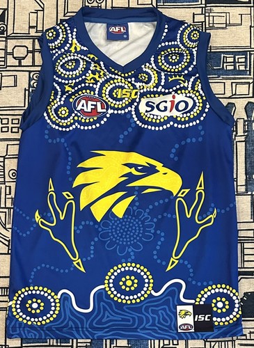 【海外Ｌサイズ】AFL カールトン・ブルーズ インディジェナスガーンジー CARLTON BLUES 2022 Indigenous AFL Jersey / Guernsey *XL* QLD