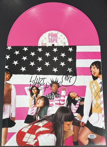 Lil Uzi Vert Signed Autographed Pink Tape Album Vinyl Record