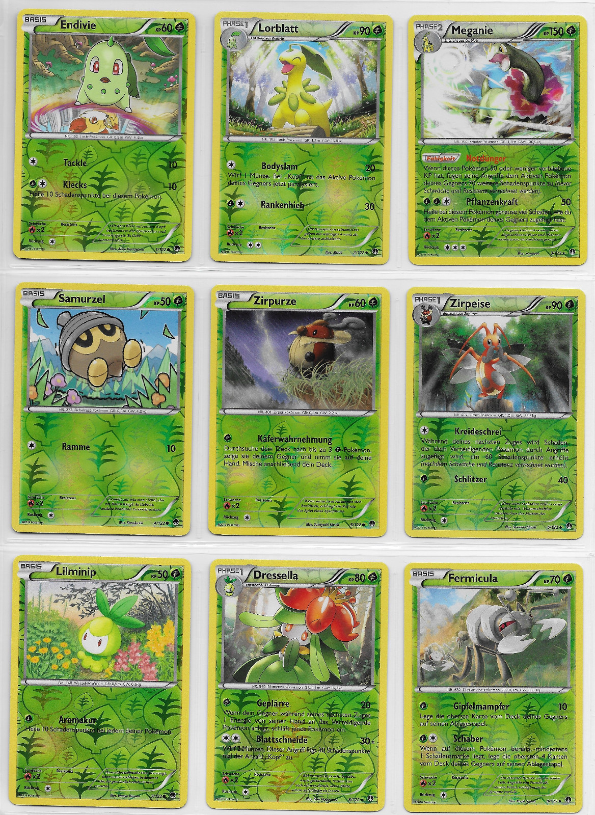 Lot - Reverse Holo - TURBOfieber - 2016 - Komplettes Set 1-113 - Deutsch - Mint