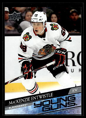MacKenzie Entwistle 2020 Upper Deck Young Guns Rookie Card #471. rookie card picture