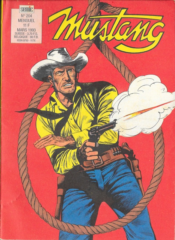 Mustang (Tex Willer) NÂ°204 - Ed. Lug - 10 Mars 1993 - Be