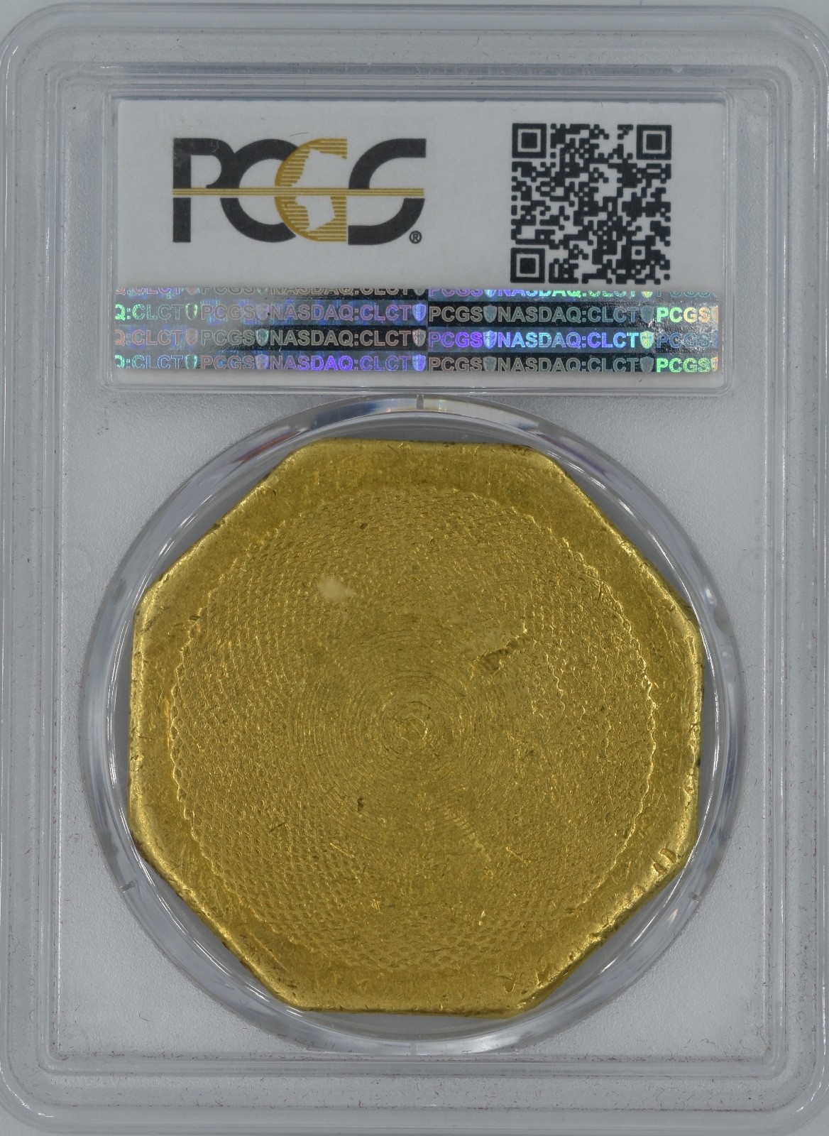 1851 Humbert 887 Slug $50 Gold XF 40 PCGS