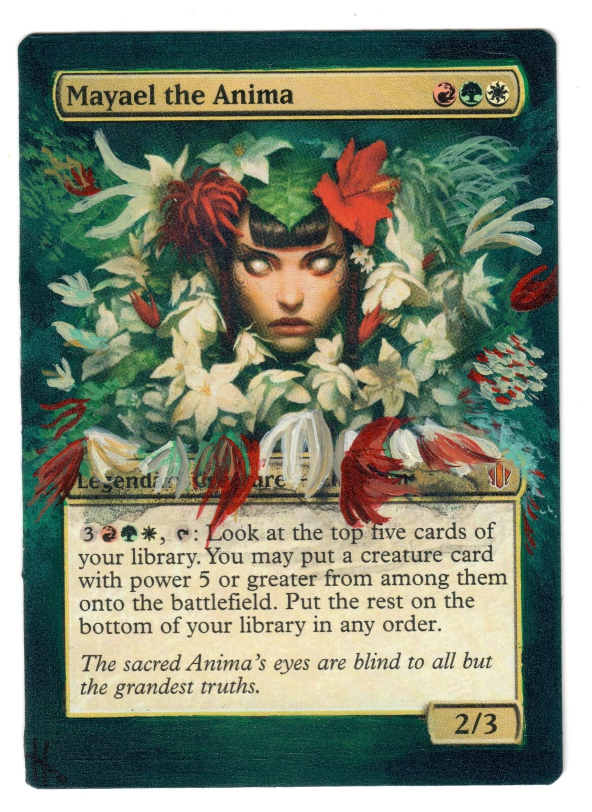 送料込み　mtg アニマのメイエル　foil 日本語版　普通サイズ 送料込み mtg アニマのメイエル foil 日本語版 普通サイズ アニマの