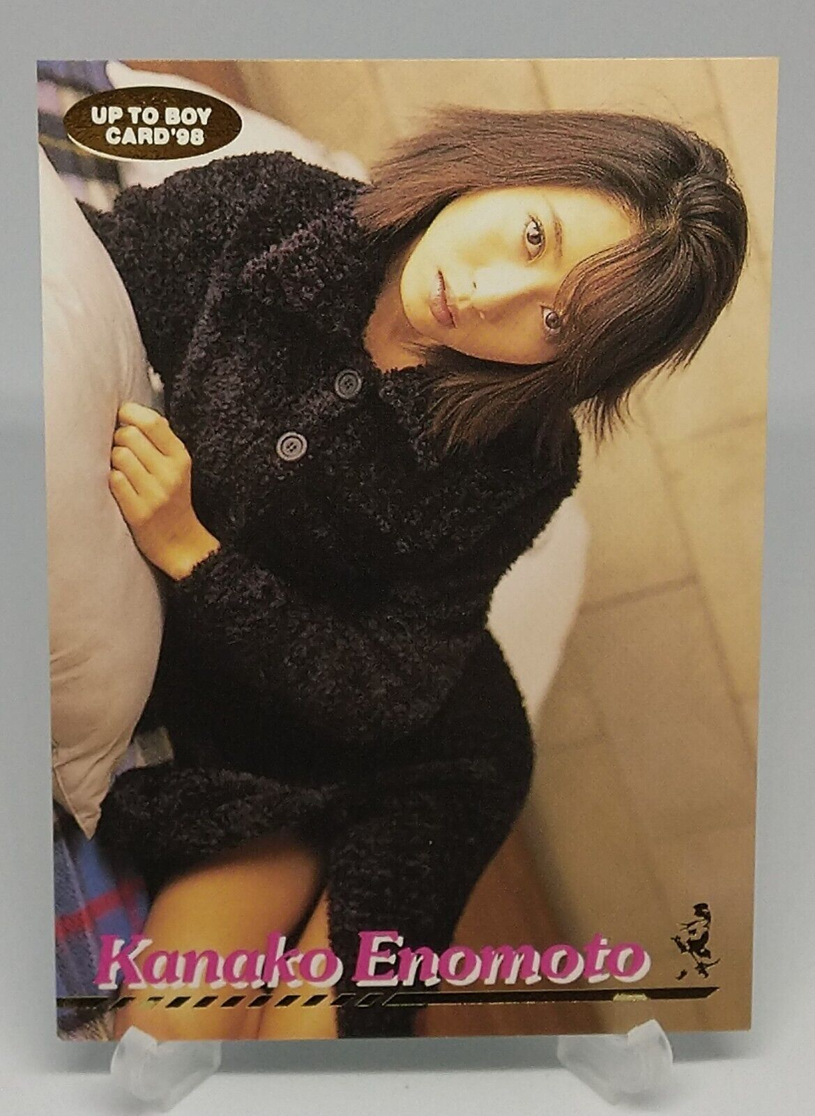 Kanako Enomoto Up to Boy Trading Card '98 No.005 Wani Books