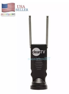 Clear TV Premium Mini 4K Ultra HD TV Antenna , As Seen On TV Free Broadcasting