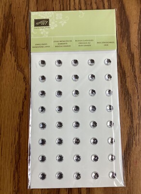 Stampin Up! Retired ADHESIVE BACKED ADORNMENTS, New in Pack, CHOICE