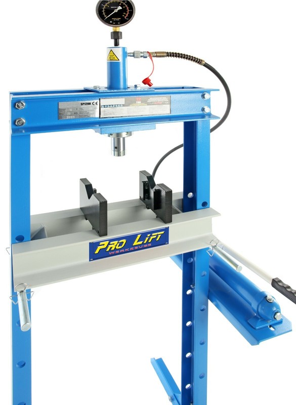 Prasa Warsztatowa 12t Prasa RÄCzna SkrÄCana Prasa Trzpieniowa Niebieska W0013