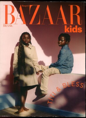 BAZAAR KIDS MAGAZINE BRAZIL 2022b - November Children's Fashion Títi and Bless