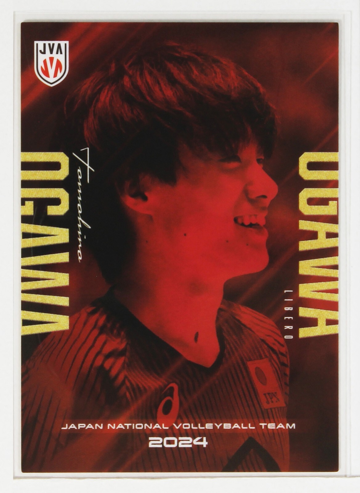 2016 JAPAN national team 9番　OGAWA M 白 TOMOHIRO OGAWA - 2025 JAPAN VOLLEYBALL NATIONAL TEAM WAFERS