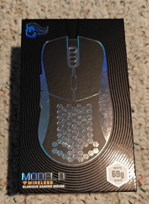 Glorious Model D Wireless Gaming Mouse Matte White