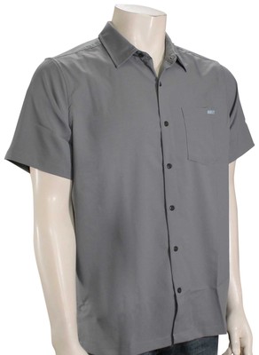 

Рубашка на пуговицах Hurley Explore H20-Dri Rincon — каменно-серый — новинка, Grey