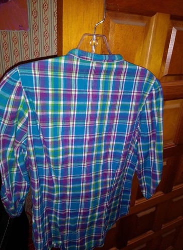 Us polo assn MULTICOLORED BUTTON DOWN SHIRT SIZE L
