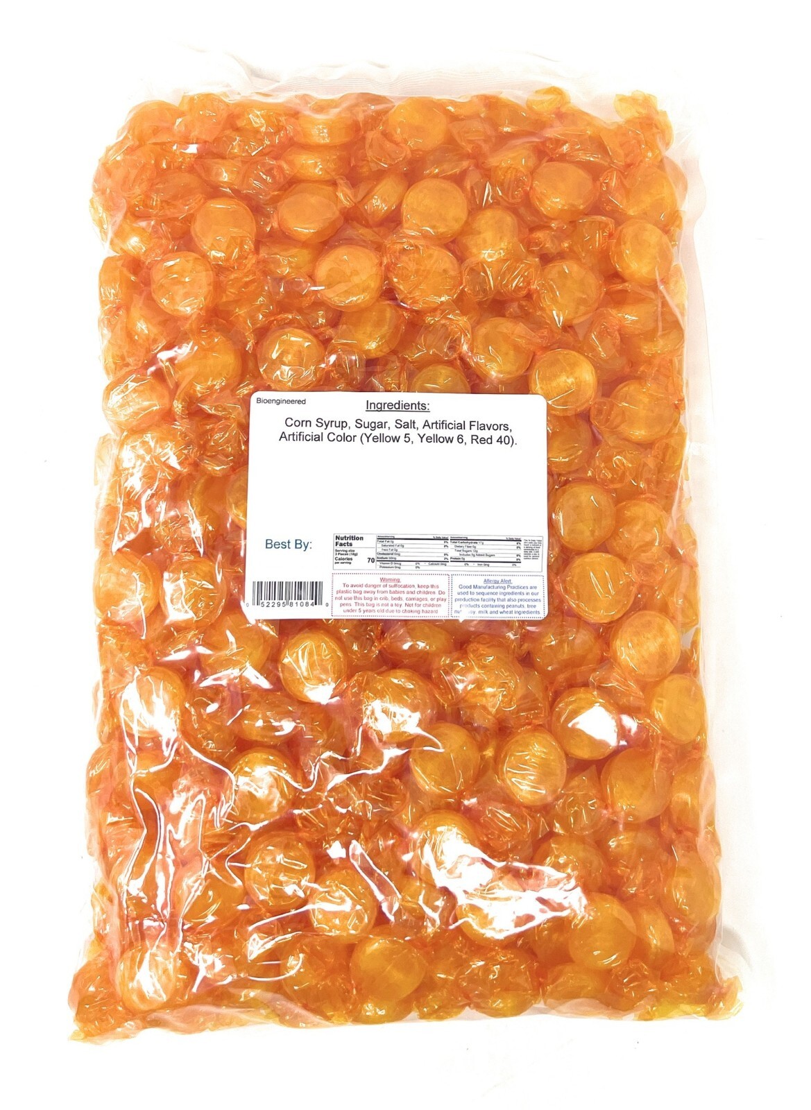 Butterscotch Buttons Wrapped Candy - 4 lbs. ~ YANKEETRADERS® ~ FREE SHIPPING