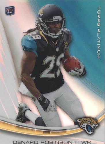2013 Topps Platinum Denard Robinson #112