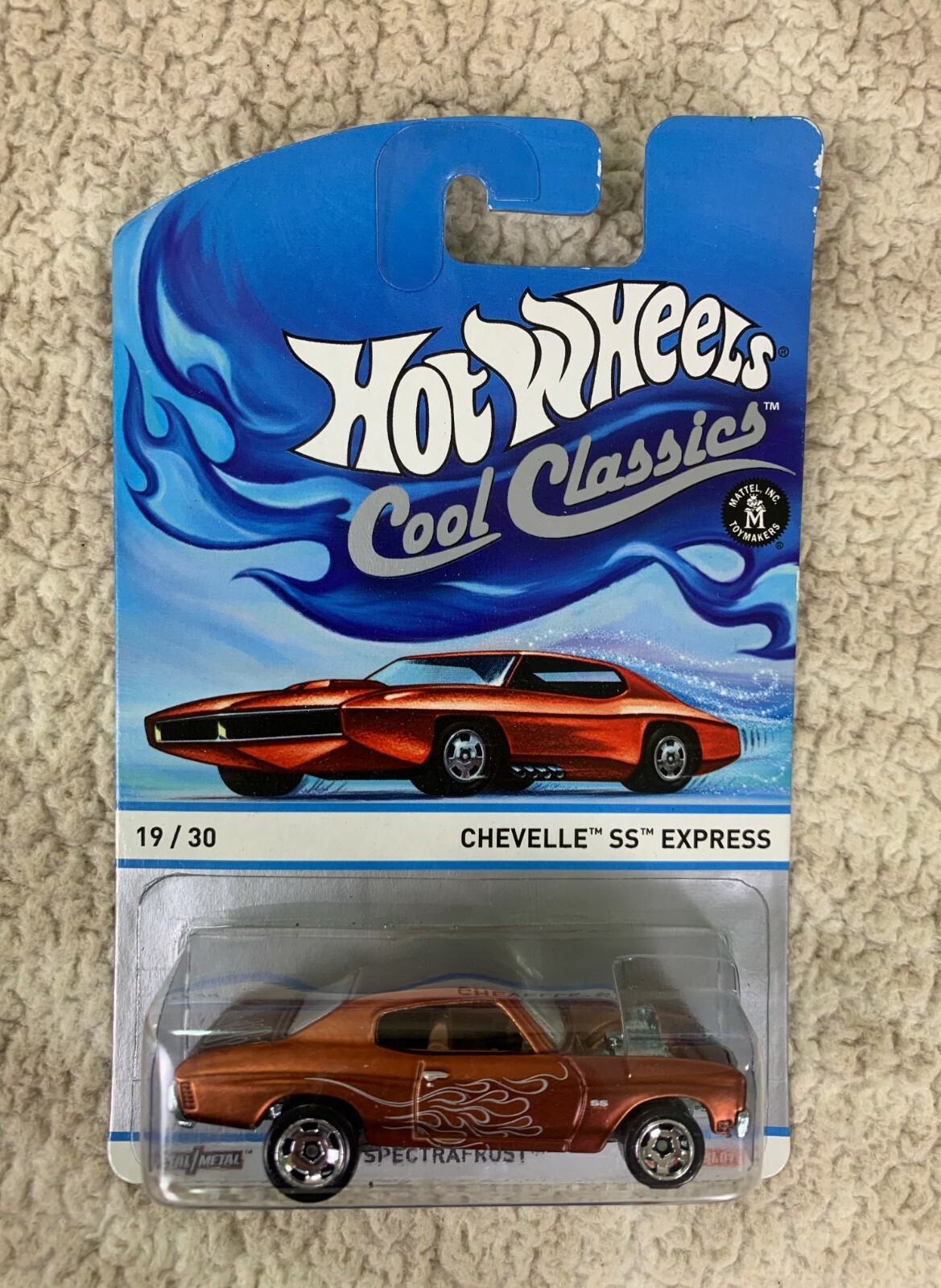 Hot Wheels Cool Classics Diecast Car - Spectrafrost Chevelle Hot Wheels Cool Classics Diecast Car - Spectrafrost Chevelle