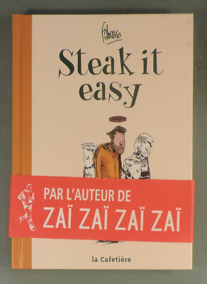 Steak it easy avec bandeau Fabcaro La Cafetiere 2016 EO TBE