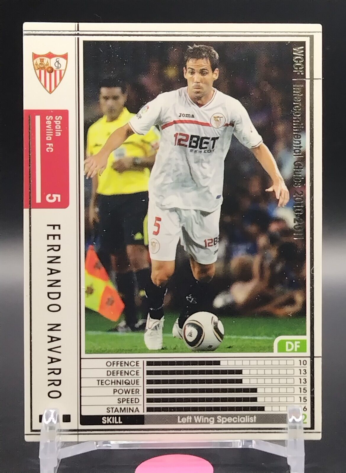 FERNANDO NAVARRO Panini Card WCCF Intercontinenta| Clubs