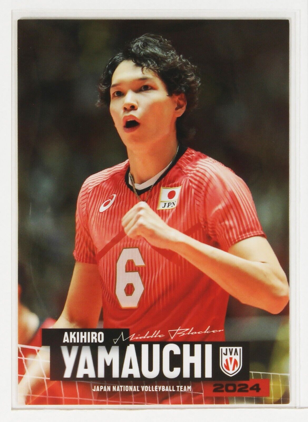 AKIHIRO YAMAUCHI No.18 - 2024 Men's Volleyball National Team AKIHIRO YAMAUCHI No.18 - 2024 Men's Volleyball National Team