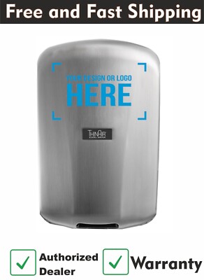 Excel Dryer ThinAir  TA-SBH-SI (Special Image) Hand Dryer with Electrostatic