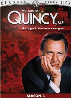 Quincy M.E Season 3 DVD Jack Klugman NEW