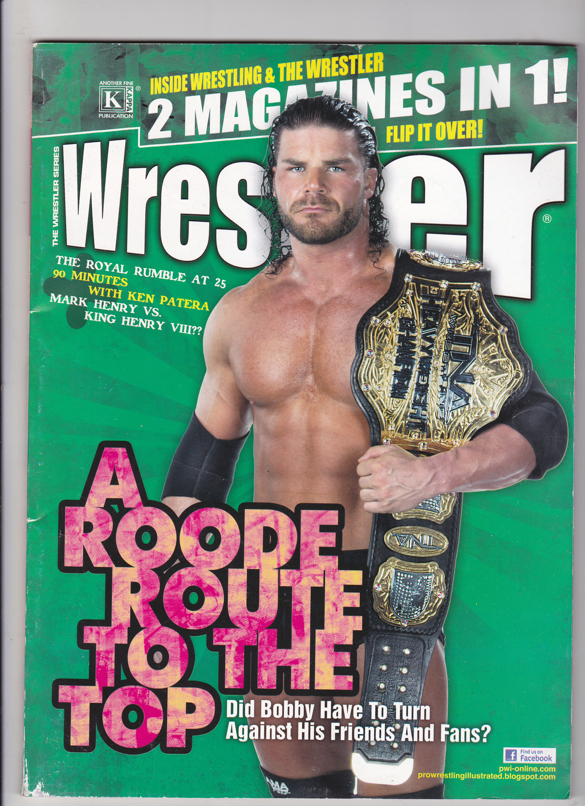 Wrestler/Inside Wrestling Magazine Volume 45 2012 Bobby Roode Mark Henry WWE TNA