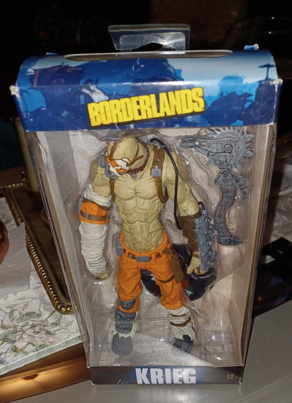 McFarlane Toys Borderlands ~ "Krieg" Action Figure ~ NEW