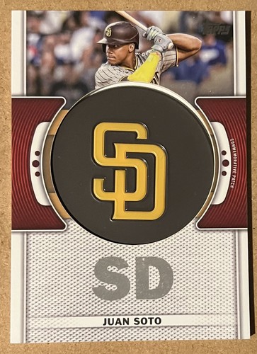 2023 Topps Series 1 JUAN SOTO Team Logo Patch TLP-JS - San